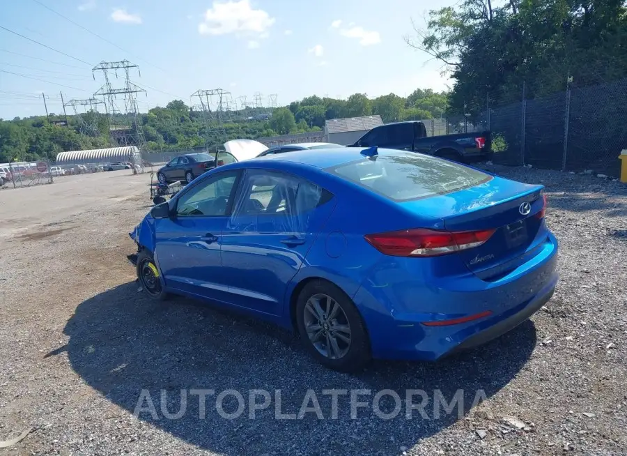 HYUNDAI ELANTRA 2017 vin 5NPD84LF2HH164883 from auto auction Iaai