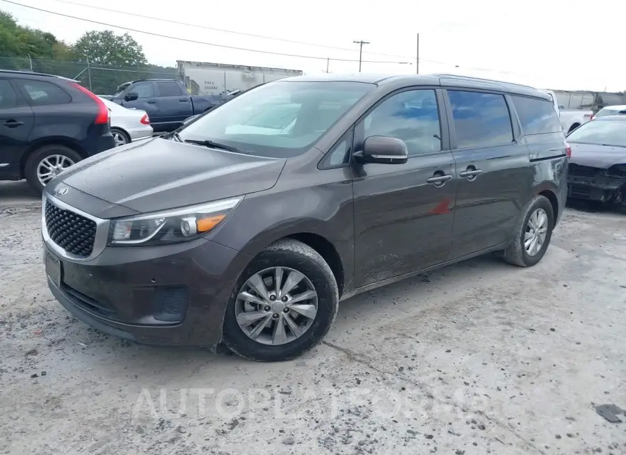 KIA SEDONA 2017 vin KNDMB5C18H6237129 from auto auction Iaai