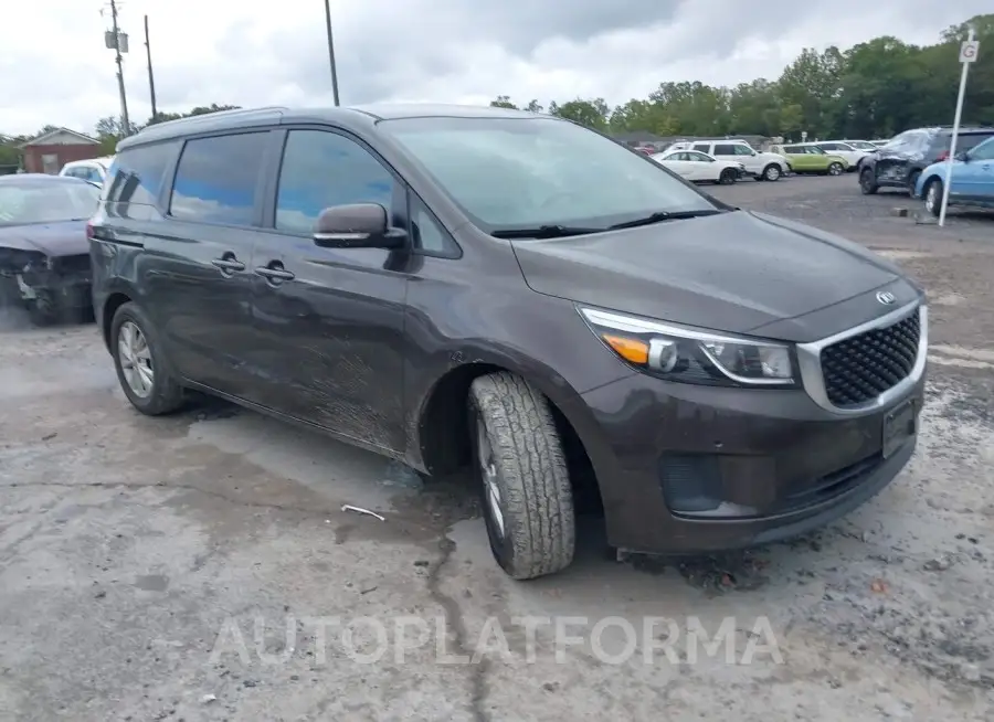 KIA SEDONA 2017 vin KNDMB5C18H6237129 from auto auction Iaai