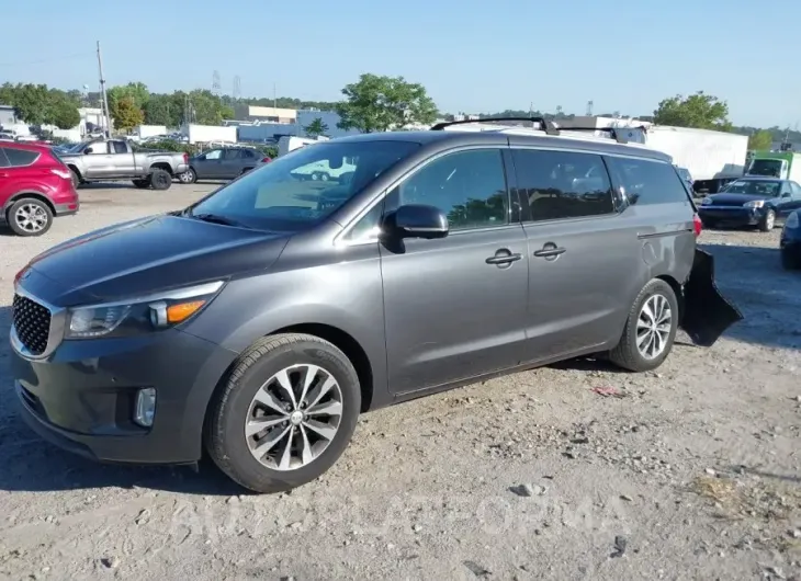 KIA SEDONA 2018 vin KNDMC5C12J6351484 from auto auction Iaai