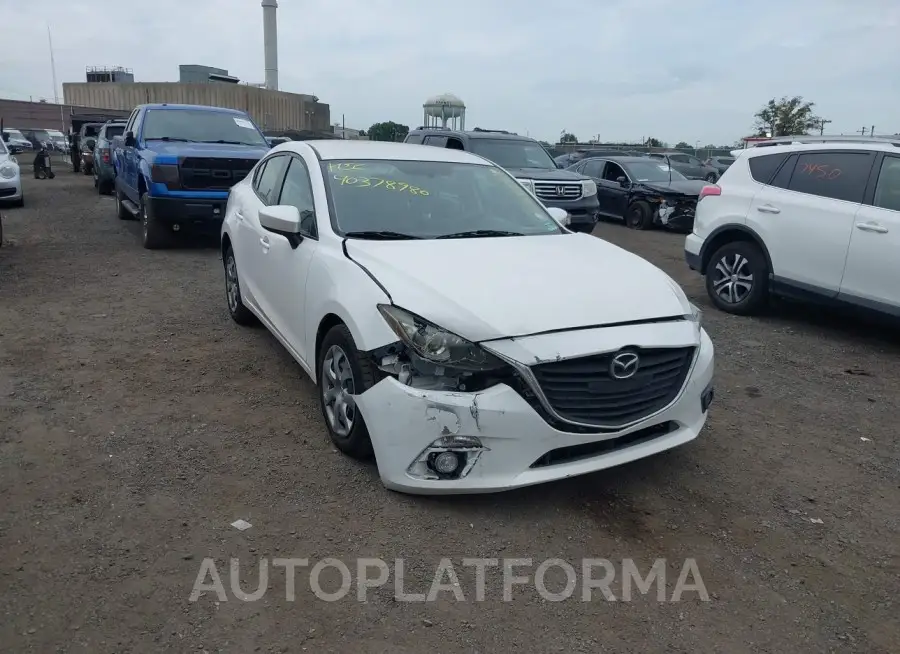 MAZDA MAZDA3 2015 vin 3MZBM1U71FM127546 from auto auction Iaai