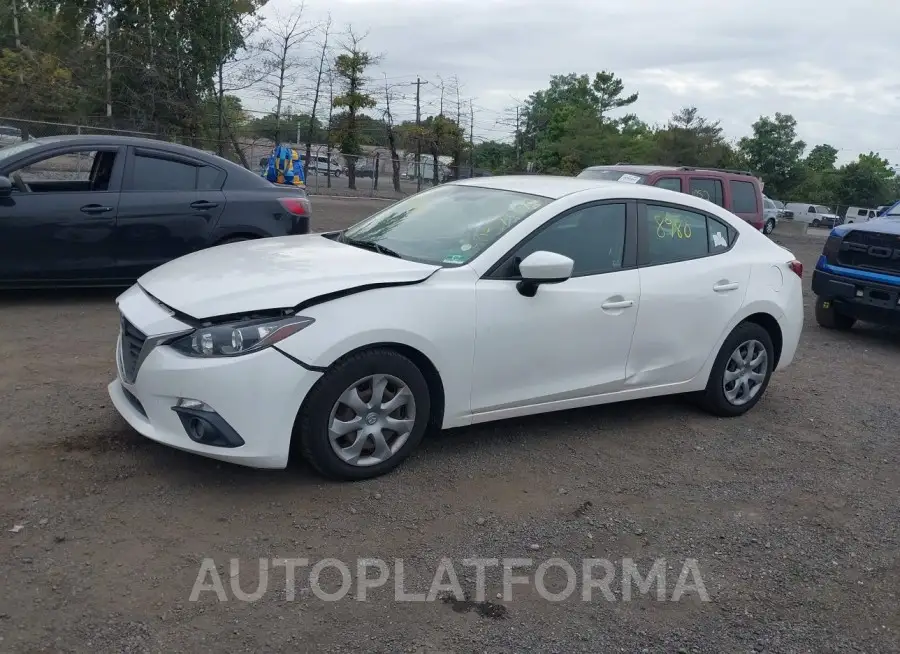 MAZDA MAZDA3 2015 vin 3MZBM1U71FM127546 from auto auction Iaai