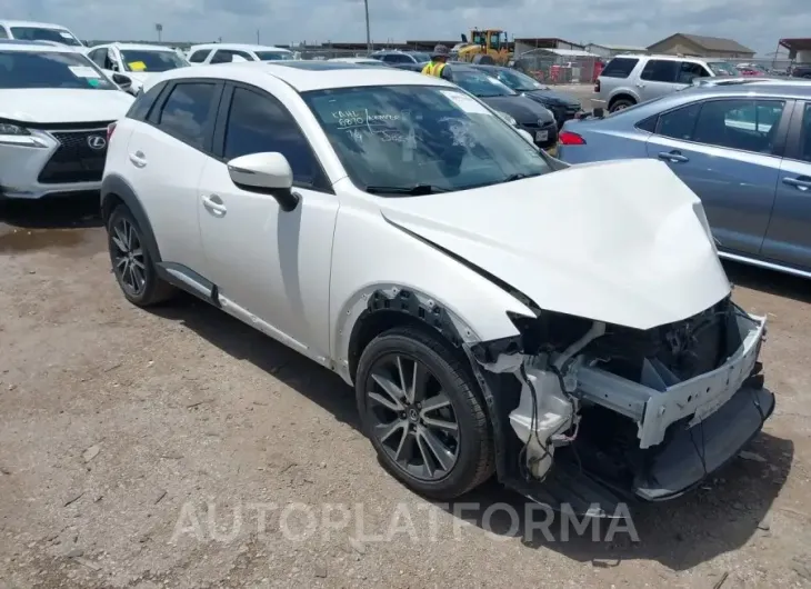 MAZDA CX-3 2016 vin JM1DKBD76G0111855 from auto auction Iaai