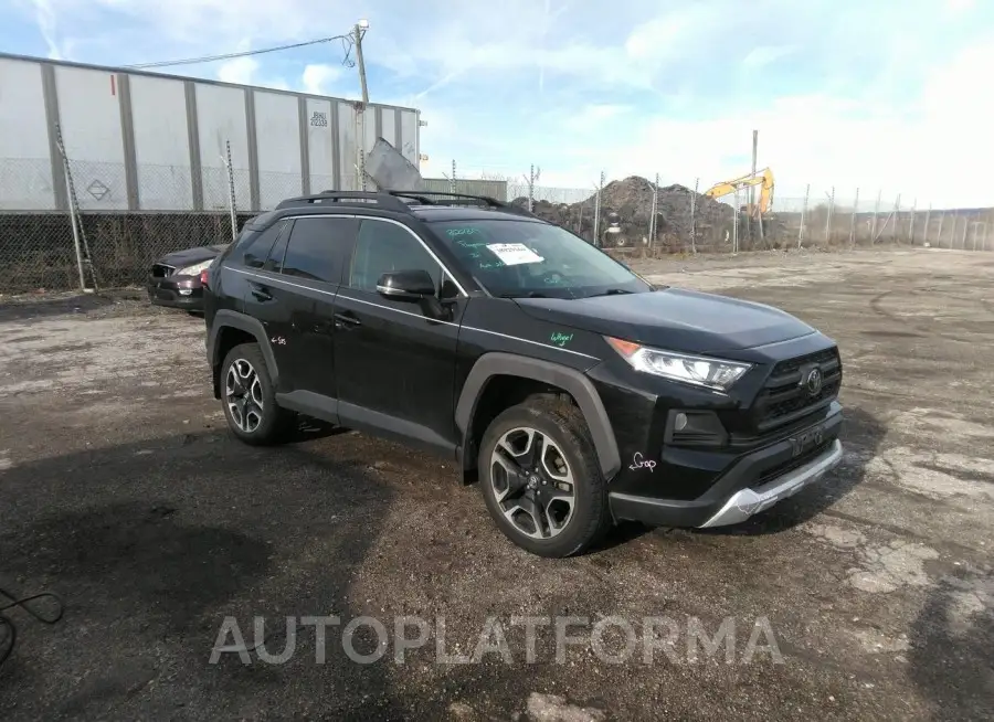 TOYOTA RAV4 2020 vin 2T3J1RFV7LC112689 from auto auction Iaai