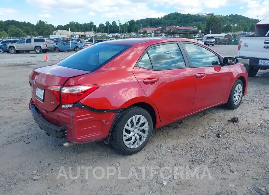 TOYOTA COROLLA 2018 vin 5YFBURHEXJP762566 from auto auction Iaai