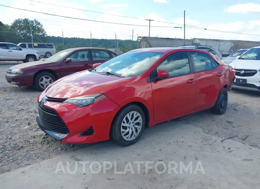 TOYOTA COROLLA 2018 vin 5YFBURHEXJP762566 from auto auction Iaai