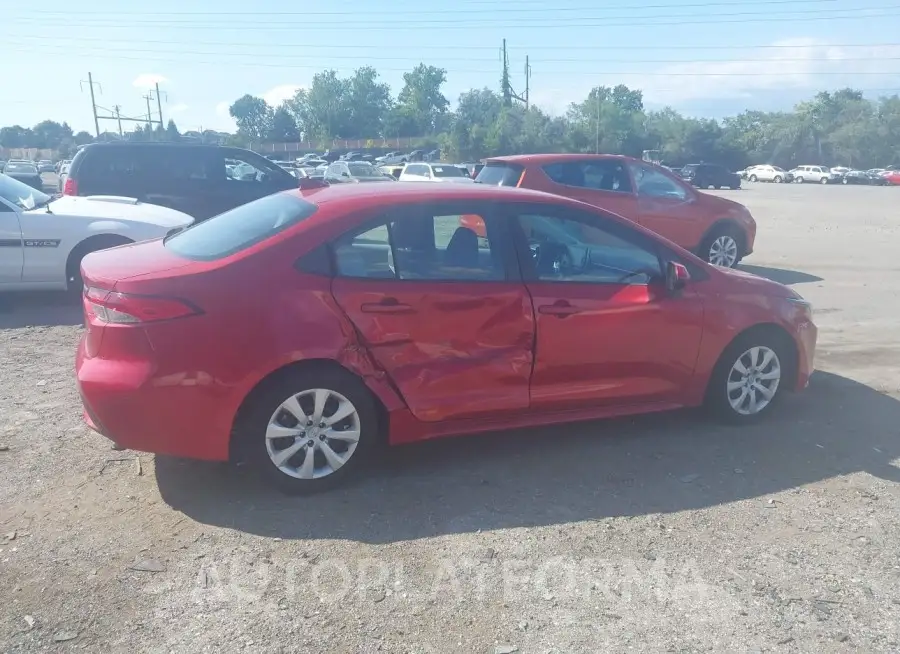 TOYOTA COROLLA 2020 vin 5YFEPRAE1LP072111 from auto auction Iaai