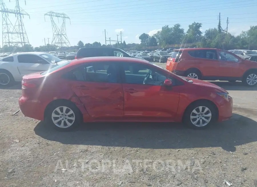 TOYOTA COROLLA 2020 vin 5YFEPRAE1LP072111 from auto auction Iaai