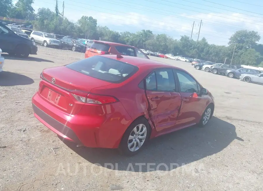 TOYOTA COROLLA 2020 vin 5YFEPRAE1LP072111 from auto auction Iaai