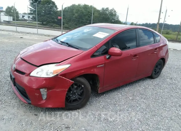 TOYOTA PRIUS 2015 vin JTDKN3DUXF0409138 from auto auction Iaai