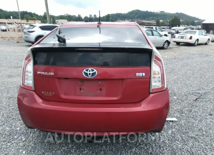 TOYOTA PRIUS 2015 vin JTDKN3DUXF0409138 from auto auction Iaai