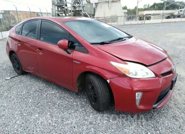 TOYOTA PRIUS 2015 vin JTDKN3DUXF0409138 from auto auction Iaai