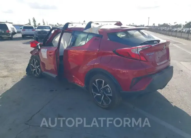 TOYOTA C-HR 2021 vin JTNKHMBX6M1097736 from auto auction Iaai