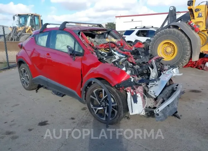 TOYOTA C-HR 2021 vin JTNKHMBX6M1097736 from auto auction Iaai