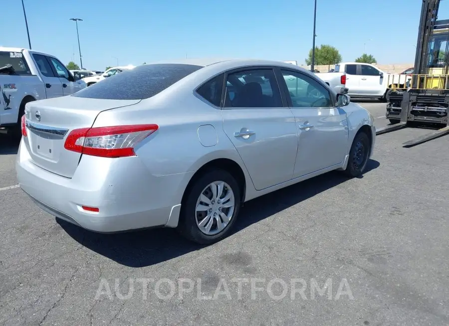 NISSAN SENTRA 2015 vin 3N1AB7AP7FY374481 from auto auction Iaai