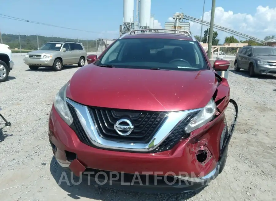 NISSAN MURANO 2015 vin 5N1AZ2MG9FN274463 from auto auction Iaai