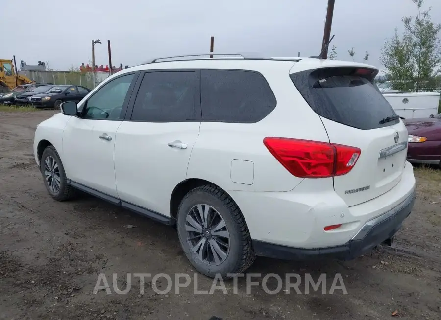 NISSAN PATHFINDER 2017 vin 5N1DR2MM2HC658358 from auto auction Iaai