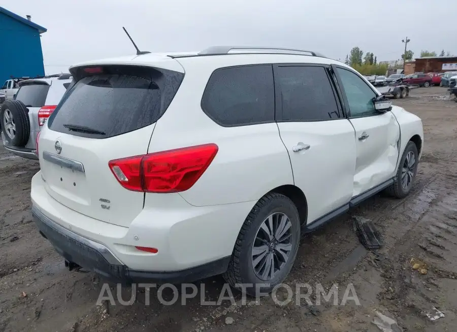 NISSAN PATHFINDER 2017 vin 5N1DR2MM2HC658358 from auto auction Iaai