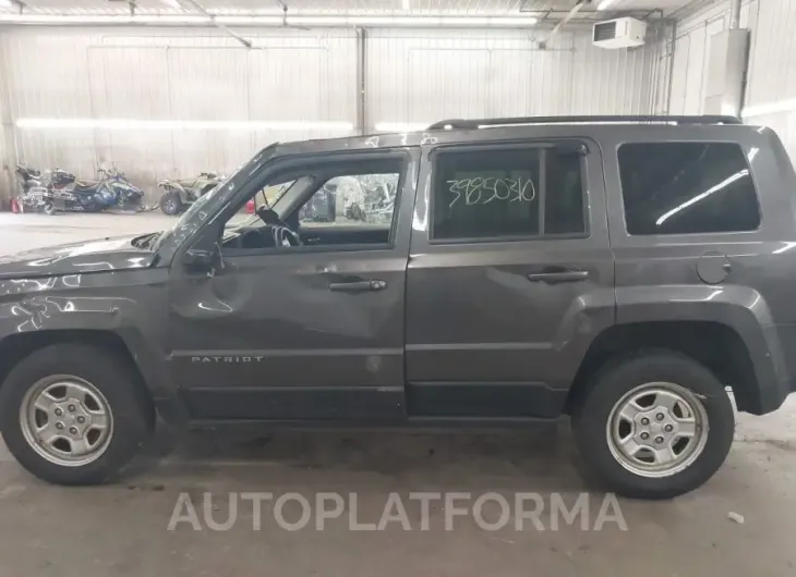 JEEP PATRIOT 2016 vin 1C4NJRBB2GD684025 from auto auction Iaai