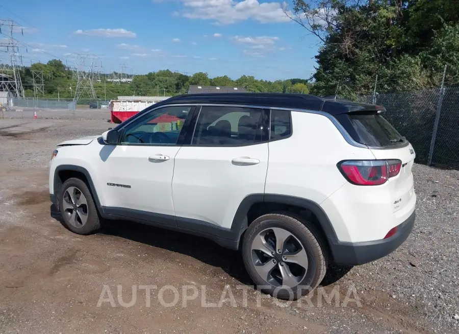 JEEP COMPASS 2018 vin 3C4NJDBB1JT231101 from auto auction Iaai