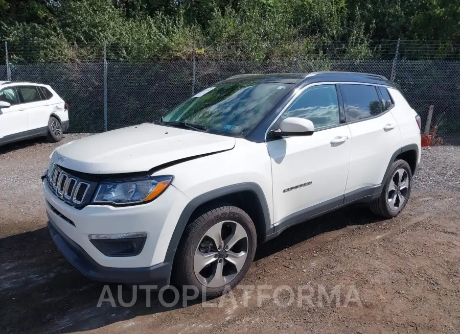 JEEP COMPASS 2018 vin 3C4NJDBB1JT231101 from auto auction Iaai