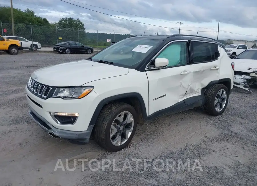 JEEP COMPASS 2019 vin 3C4NJDCB7KT734700 from auto auction Iaai