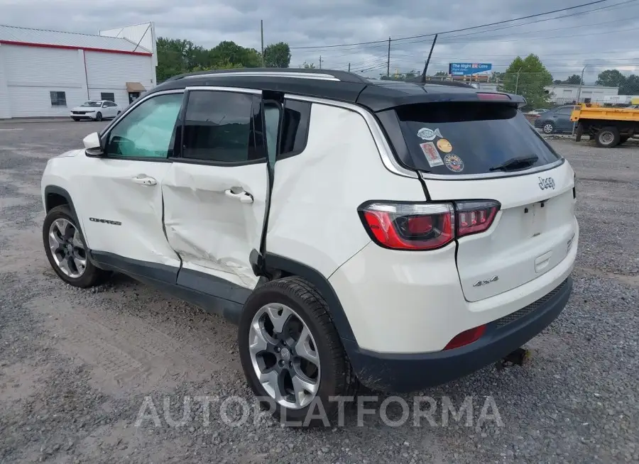 JEEP COMPASS 2019 vin 3C4NJDCB7KT734700 from auto auction Iaai