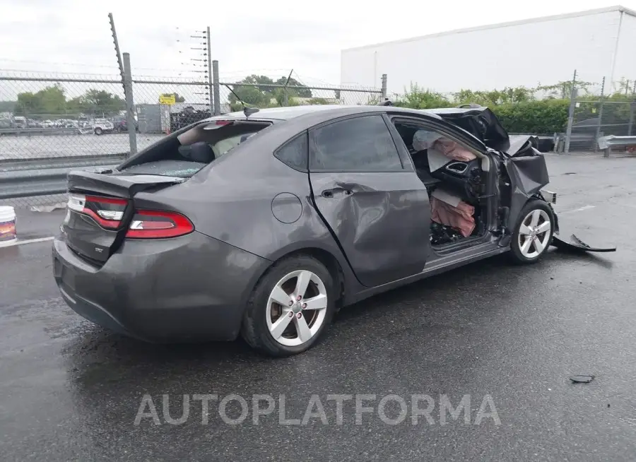 DODGE DART 2015 vin 1C3CDFBB7FD140491 from auto auction Iaai