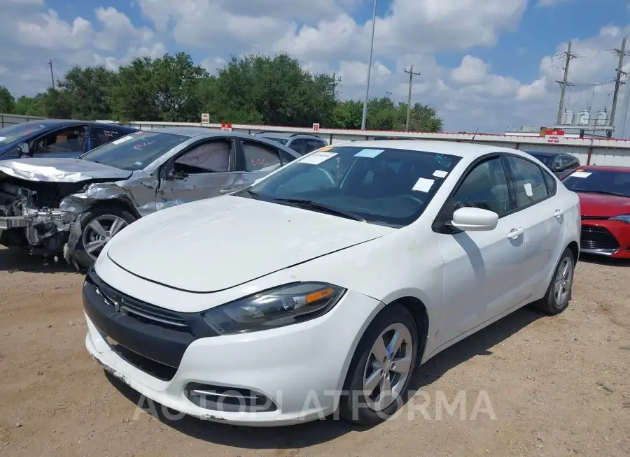 DODGE DART 2015 vin 1C3CDFBB9FD378231 from auto auction Iaai