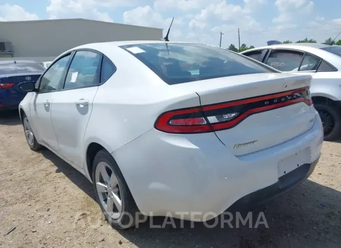 DODGE DART 2015 vin 1C3CDFBB9FD378231 from auto auction Iaai