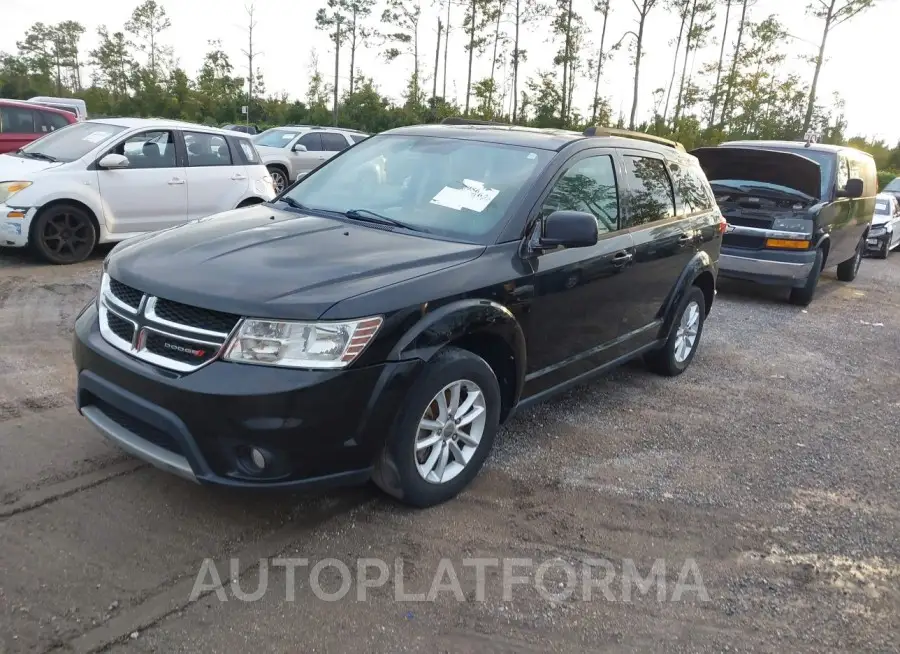 DODGE JOURNEY 2016 vin 3C4PDCBG2GT141454 from auto auction Iaai