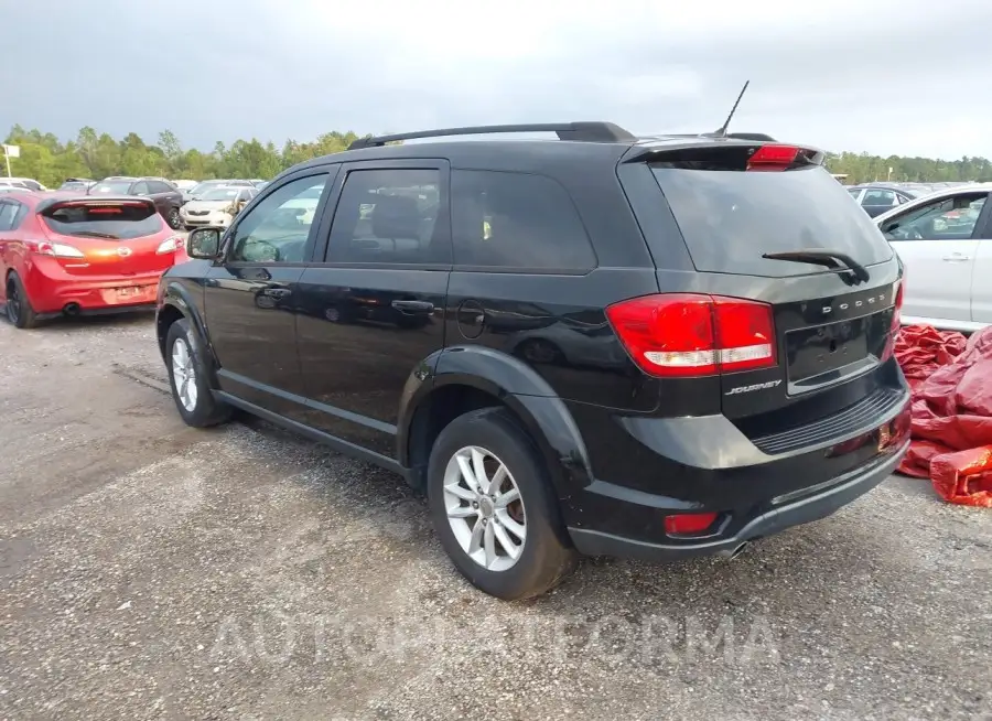 DODGE JOURNEY 2016 vin 3C4PDCBG2GT141454 from auto auction Iaai