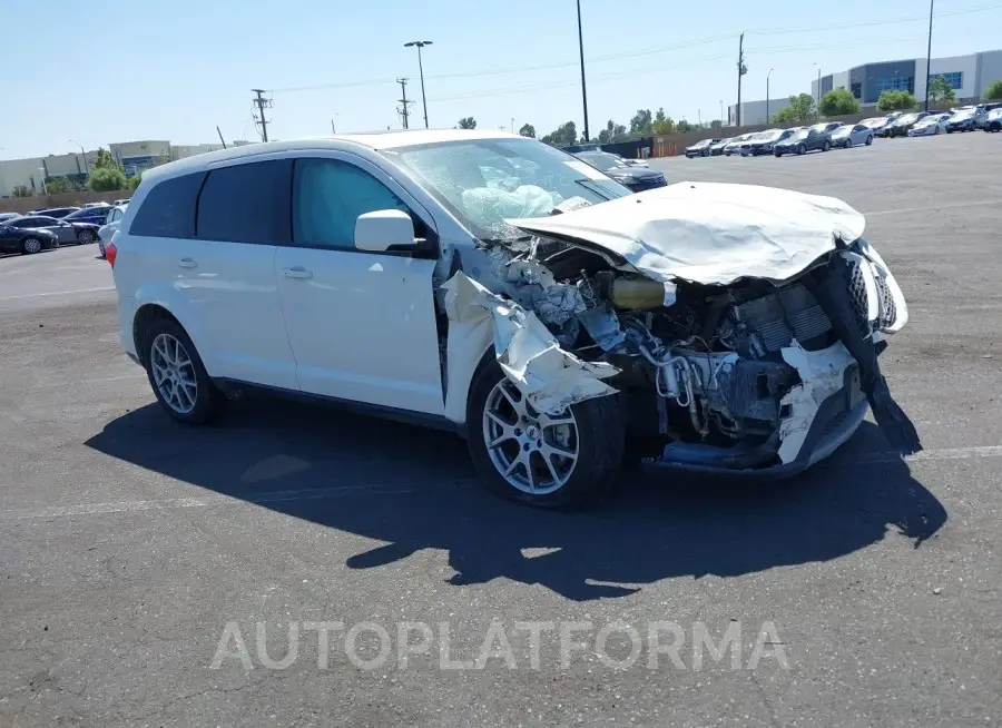 DODGE JOURNEY 2018 vin 3C4PDCEG9JT491165 from auto auction Iaai