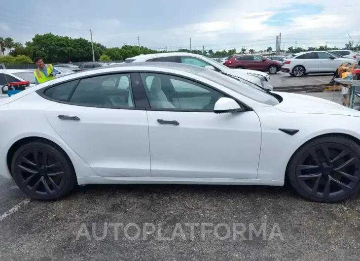 TESLA MODEL S 2021 vin 5YJSA1E51MF452501 from auto auction Iaai