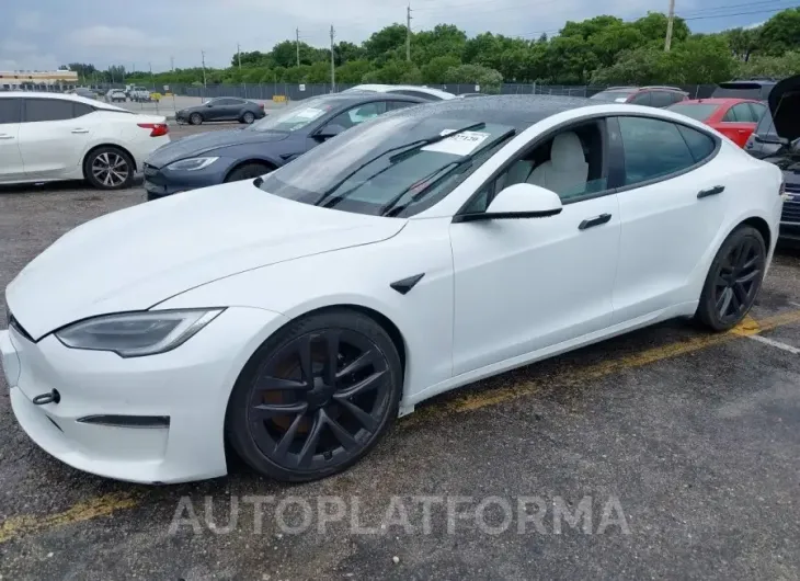 TESLA MODEL S 2021 vin 5YJSA1E51MF452501 from auto auction Iaai