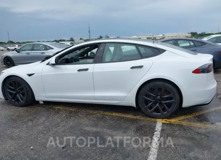 TESLA MODEL S 2021 vin 5YJSA1E51MF452501 from auto auction Iaai