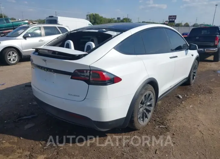 TESLA MODEL X 2019 vin 5YJXCBE44KF211655 from auto auction Iaai