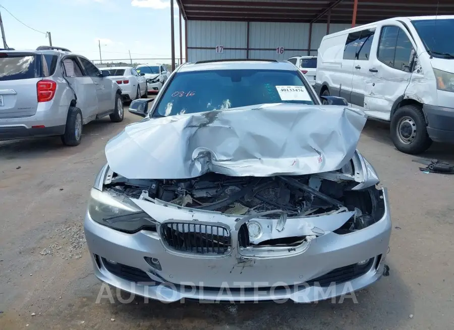 BMW 320I 2015 vin WBA3B1C57FK136043 from auto auction Iaai