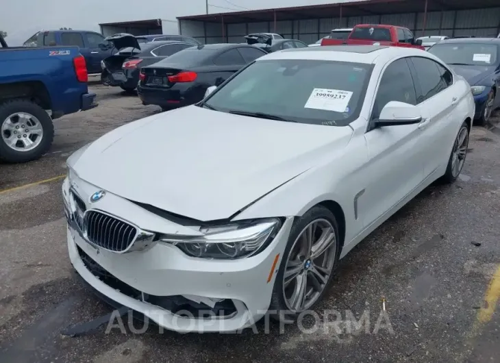 BMW 440I GRAN COUPE 2017 vin WBA4E3C33HG187499 from auto auction Iaai