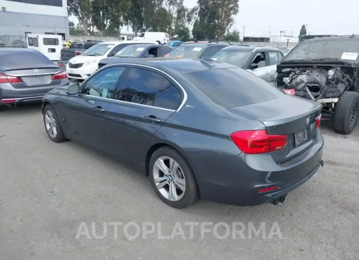 BMW 330E 2017 vin WBA8E1C34HA158800 from auto auction Iaai