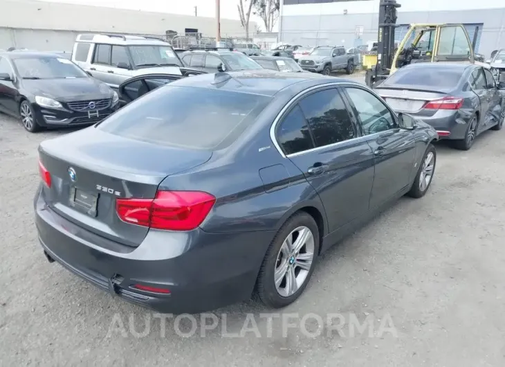 BMW 330E 2017 vin WBA8E1C34HA158800 from auto auction Iaai