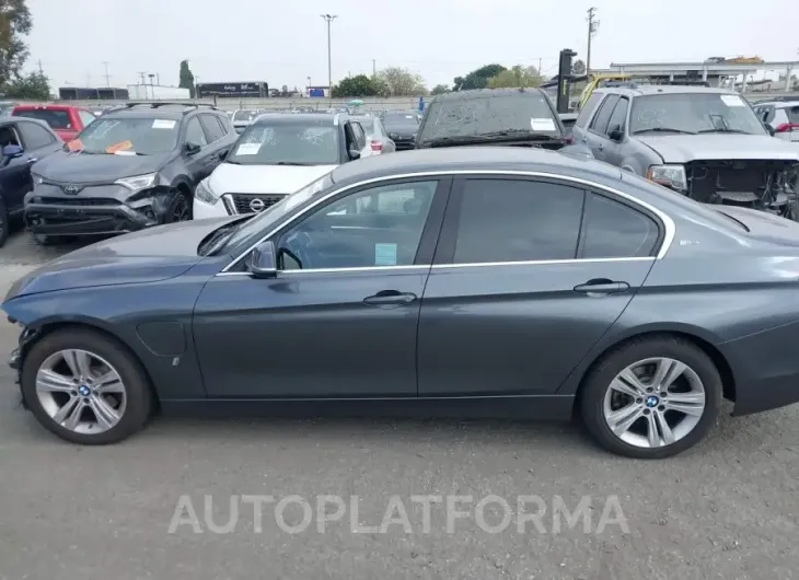 BMW 330E 2017 vin WBA8E1C34HA158800 from auto auction Iaai