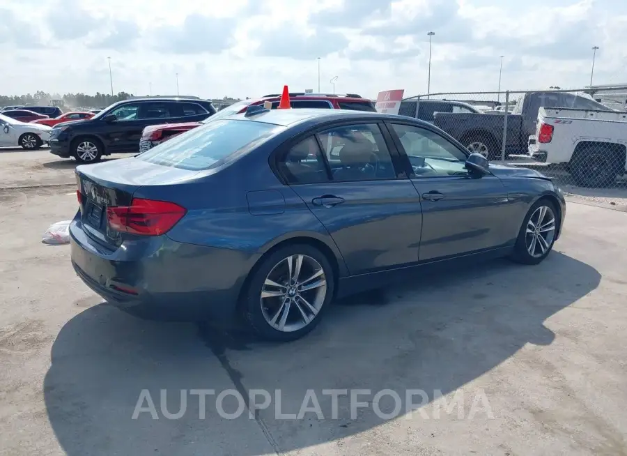 BMW 328I  2016 vin WBA8E9G59GNT47167 from auto auction Iaai