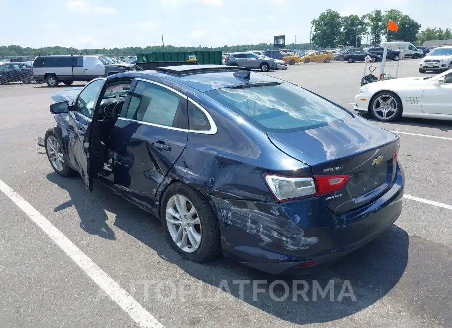 CHEVROLET MALIBU HYBRID 2016 vin 1G1ZJ5SU7GF292005 from auto auction Iaai