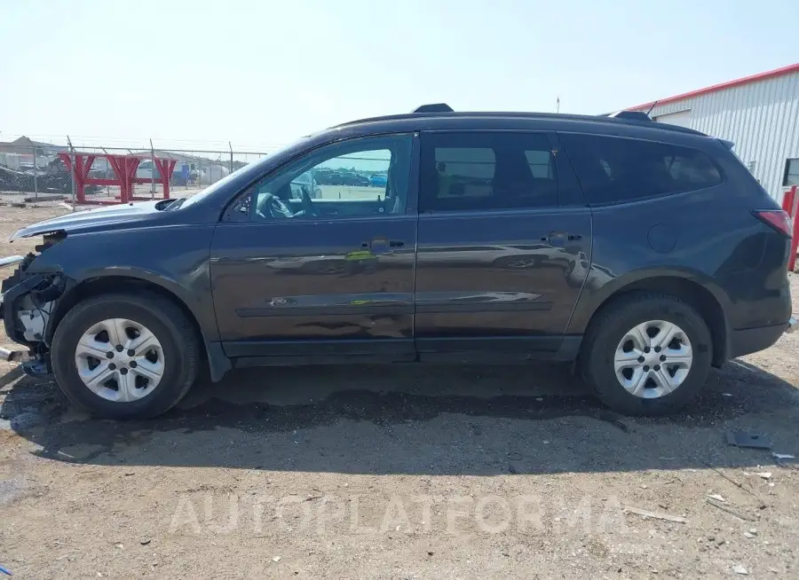 CHEVROLET TRAVERSE 2015 vin 1GNKVFKD6FJ161864 from auto auction Iaai