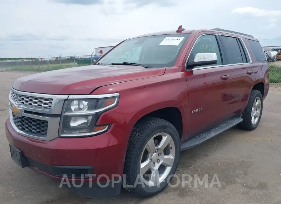 CHEVROLET TAHOE 2016 vin 1GNSKBKCXGR448782 from auto auction Iaai