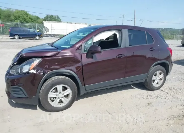 CHEVROLET TRAX 2020 vin KL7CJNSBXLB332846 from auto auction Iaai