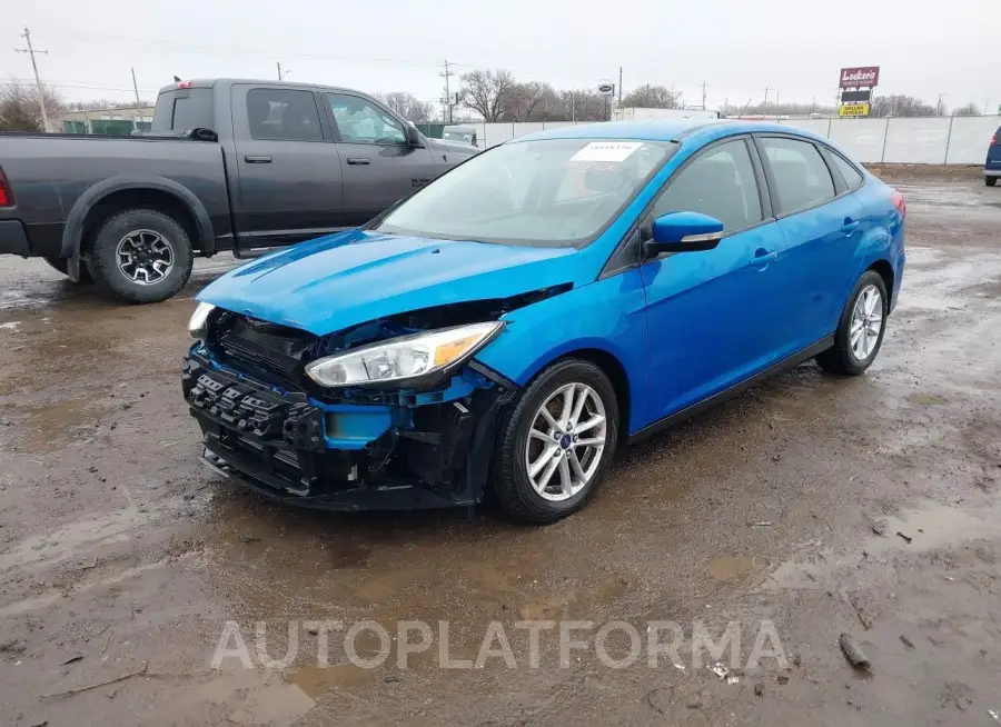 FORD FOCUS 2016 vin 1FADP3F23GL243470 from auto auction Iaai