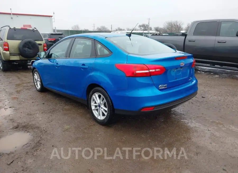 FORD FOCUS 2016 vin 1FADP3F23GL243470 from auto auction Iaai