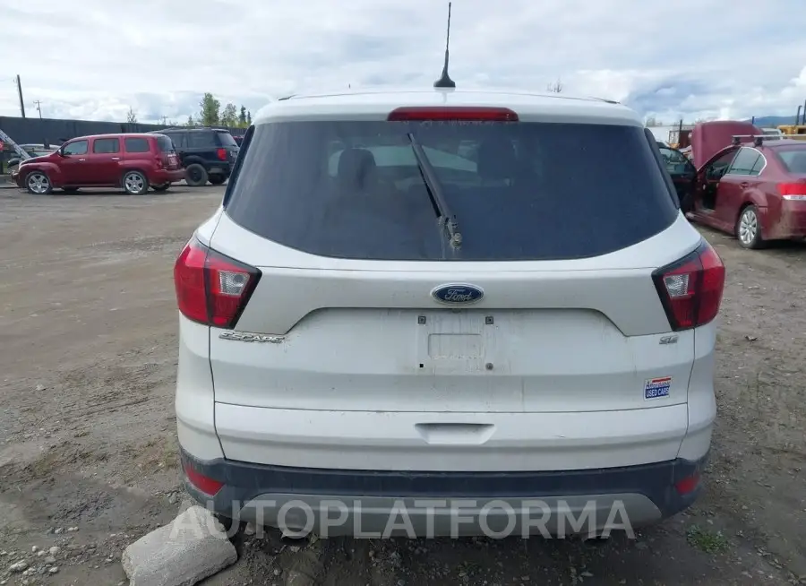 FORD ESCAPE 2019 vin 1FMCU9GD8KUB07366 from auto auction Iaai